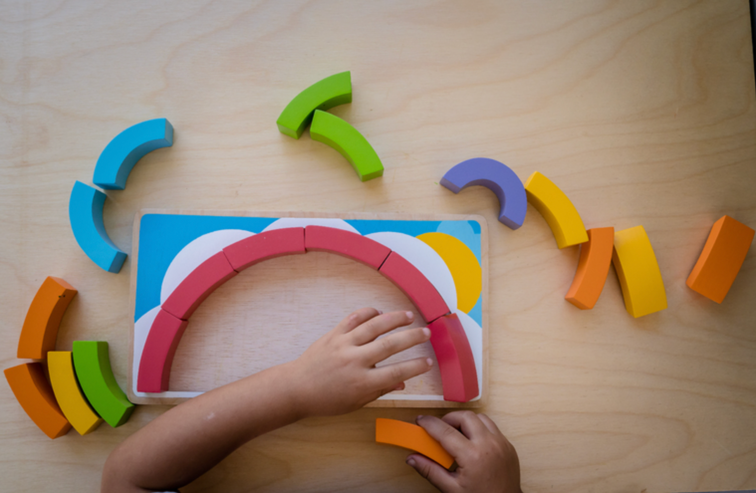 Rainbow Arch Jigsaw Puzzle - Kiddie Connect