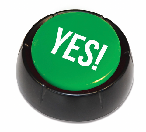 The YES button - IS GIFT