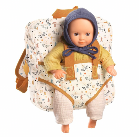 Doll 2 in 1 Backpack & Carrier - Pomea