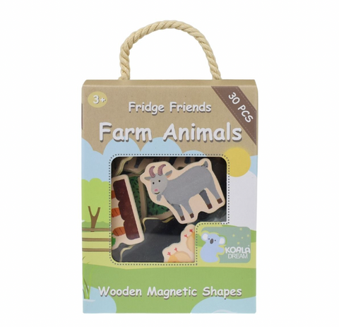 Fridge Friends - Magnetic Farmyard & Animals - Kaper Kidz