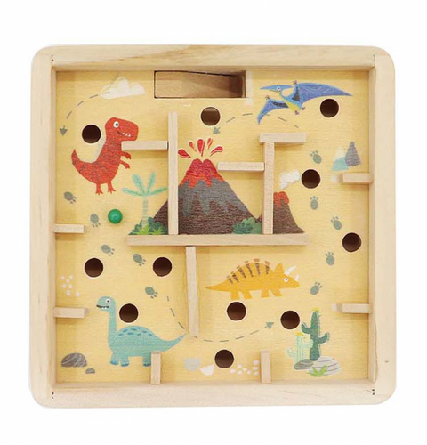 Wooden Dinosaur Labyrinth - Kaper Kidz