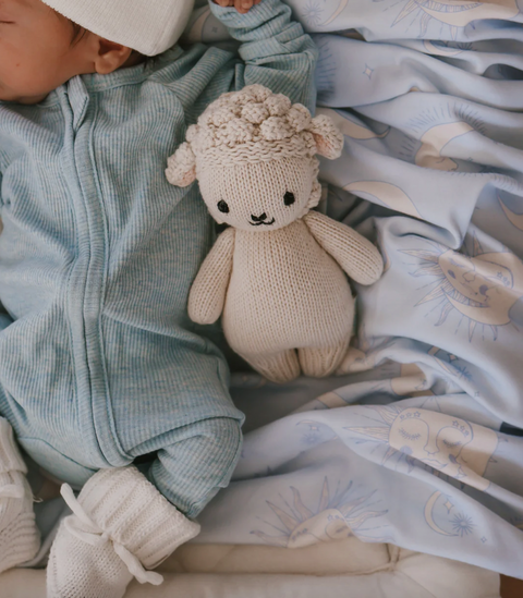 Swaddle | Celestial Blue - Little and Fern