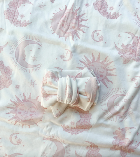 Swaddle | Celestial Pink - Little and Fern