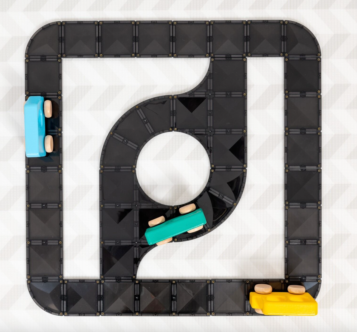 Roads Creative Pack - 48 pieces - Connetix STOCK DUE LATE APRIL