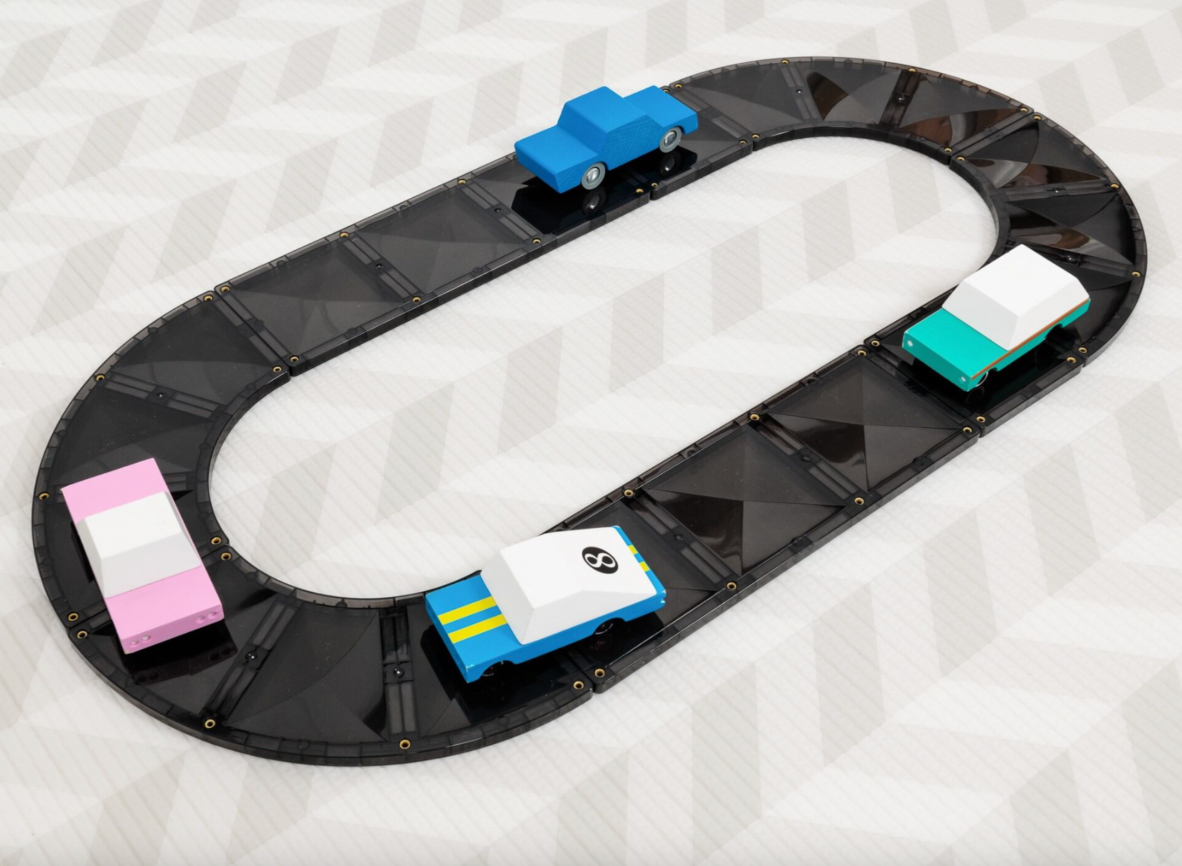 Roads Creative Pack - 48 pieces - Connetix STOCK DUE LATE APRIL
