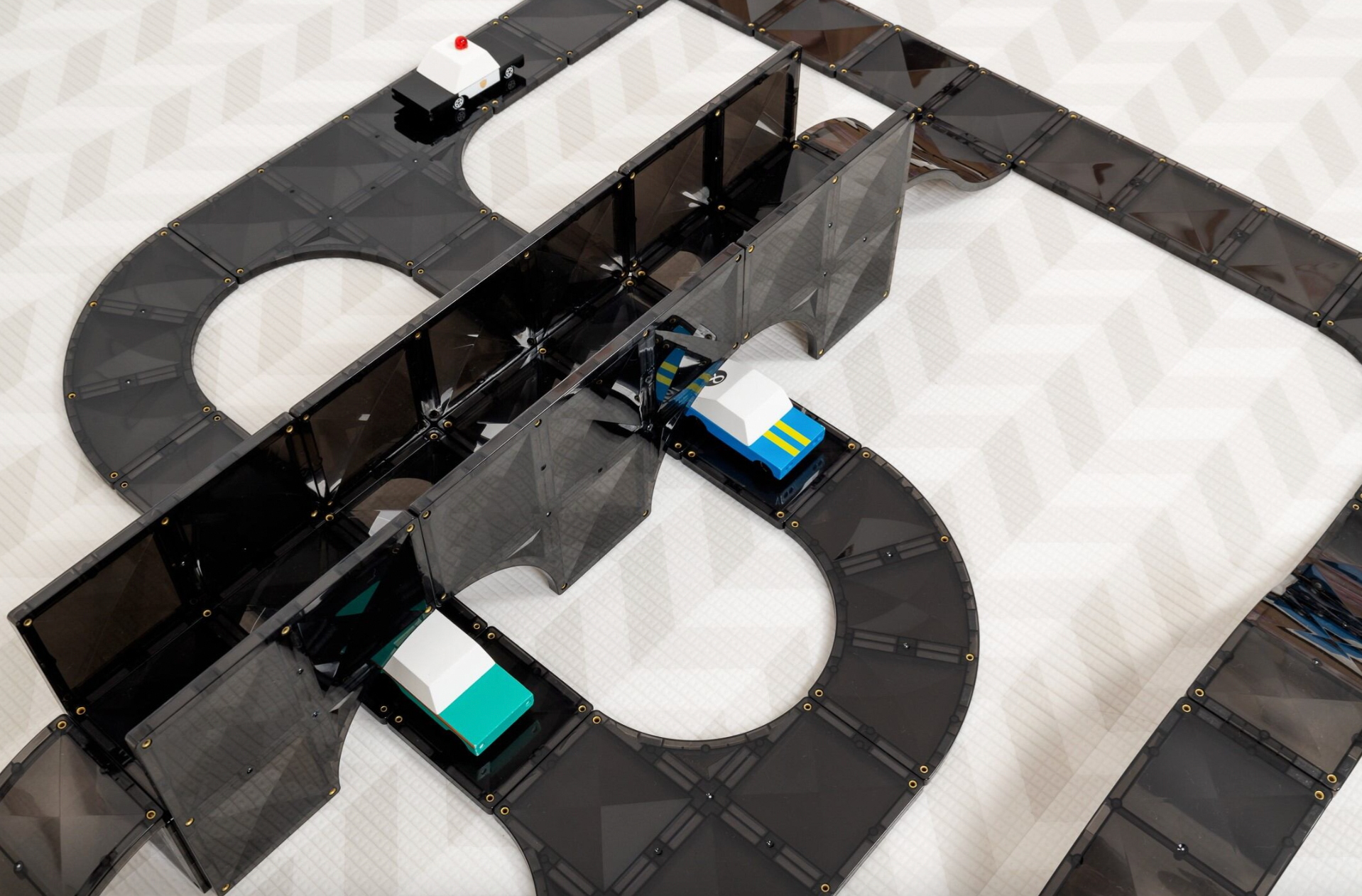 Roads Creative Pack - 48 pieces - Connetix STOCK DUE LATE APRIL