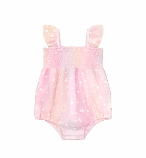 Sweetheart Frill Tulle Playsuit - Huxbaby DISCOUNTED