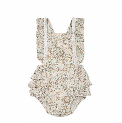 Organic Cotton Madeline Playsuit - April Harbour - Jamie Kay