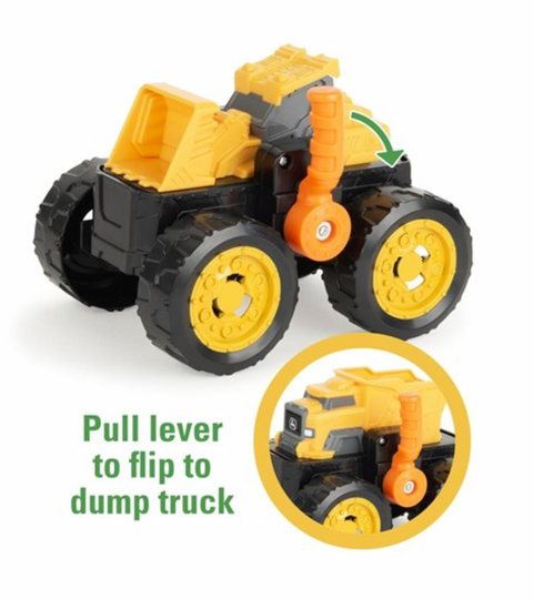 Monster Treads 2 n 1 Flipping Vehicle - John Deere