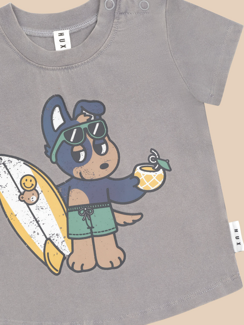 Surfer Dawg T-Shirt - Huxbaby