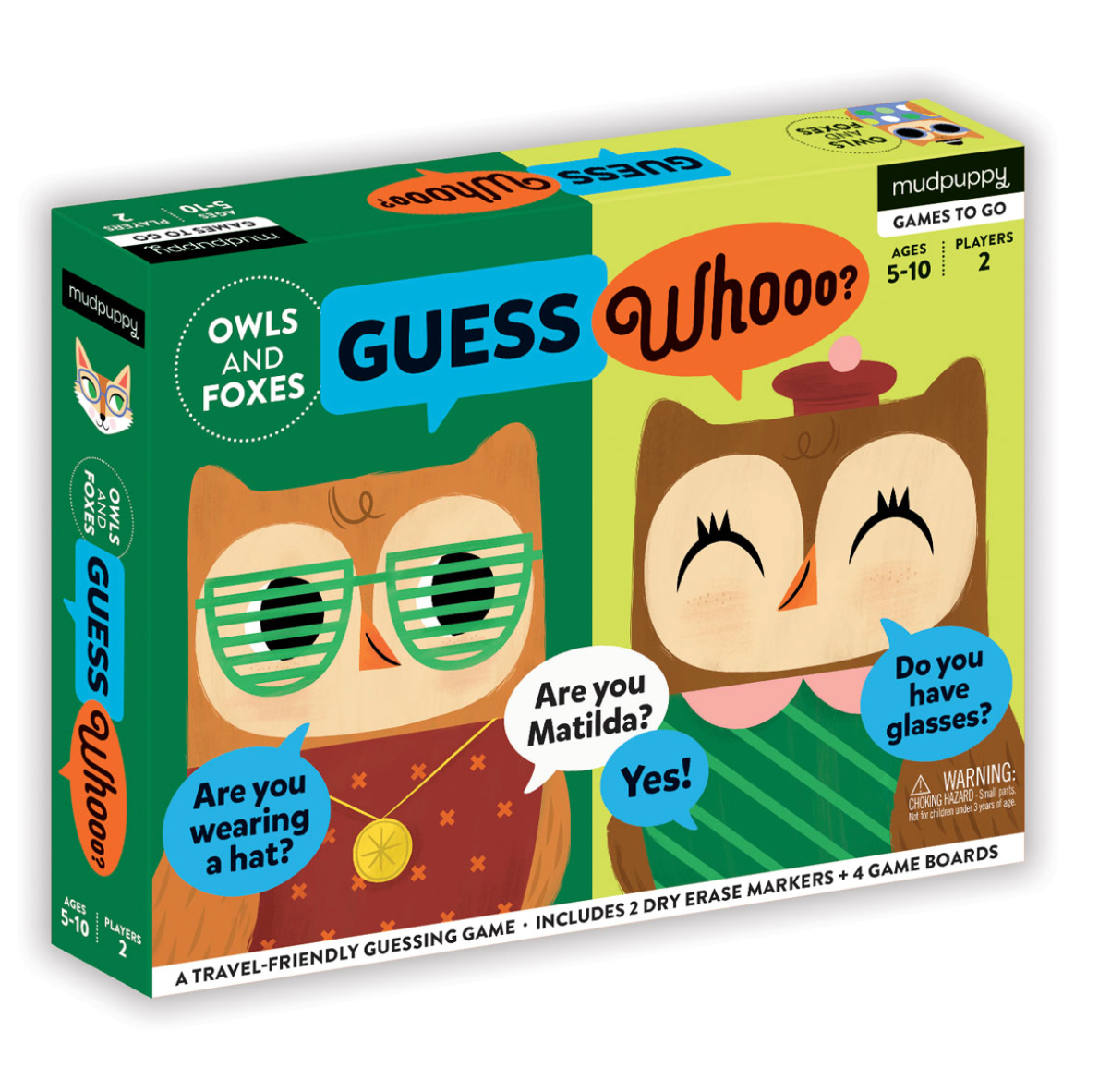 Travel Guessing Game - Owls - Mudpuppy – Peppa Penny