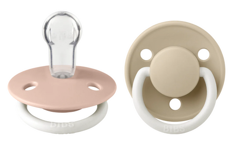 *De Lux - Silicone 'Night Glow' One Size - Blush/Vanilla - BIBS Denmark