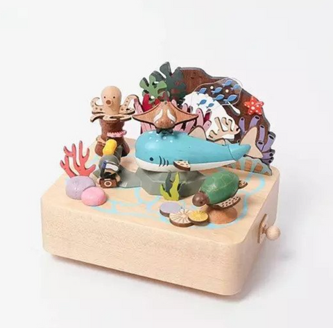 Keepsake Carousel - Whale shark & Sea Friends - Wooderful Life