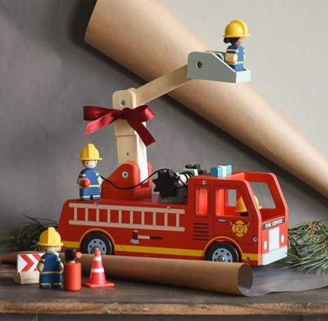 Fire Engine - Tender Leaf Toys