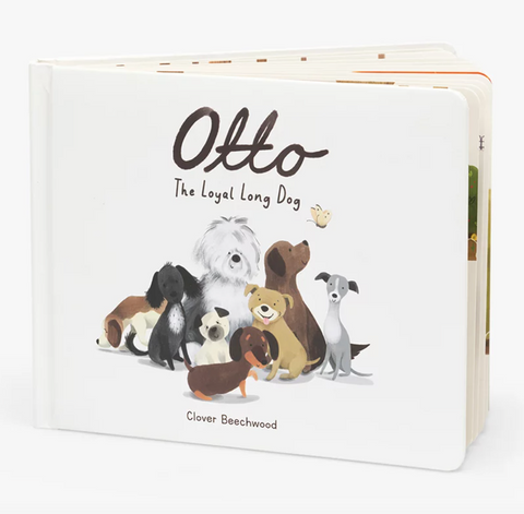 Otto The Loyal Long Dog Book - Jellycat