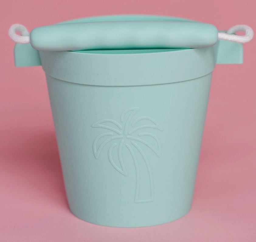 Beach Bucket - Palm Mint - Coast Kids DISCOUNTED