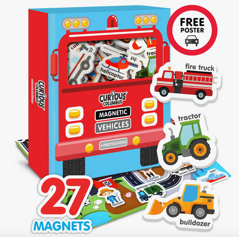 Magnetic Vehicles and Professions - Curious Columbus