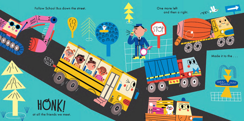 Wake Up, Trucks! Kids Book