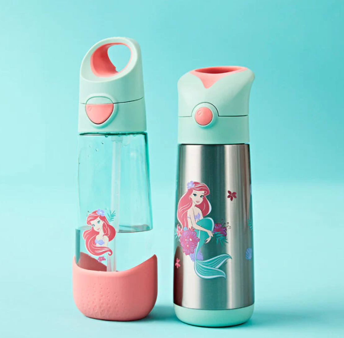 Insulated Drink Bottle 500ml - The Little Mermaid - B Box - DISCOUNTED