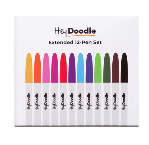 12 pack Markers - Hey Doodle