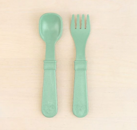 Fork & Spoon Set - Sage - RePlay