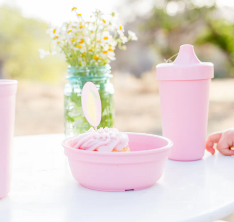 No spill sippy cup Bright Pink - RePlay