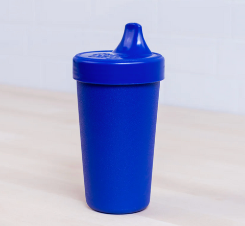 No spill sippy cup Navy Blue - RePlay