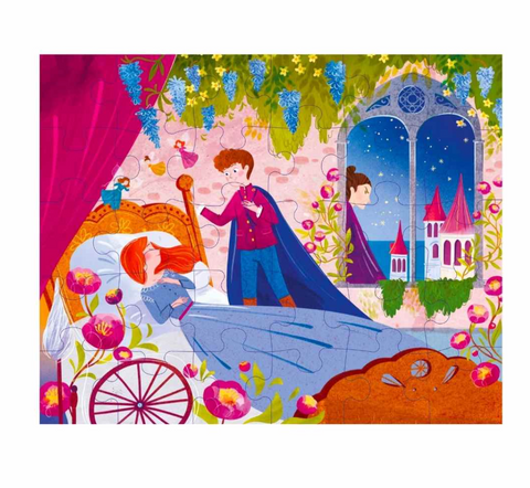 Fairy Tale Puzzle & Book Set - Sleeping Beauty - Sassi