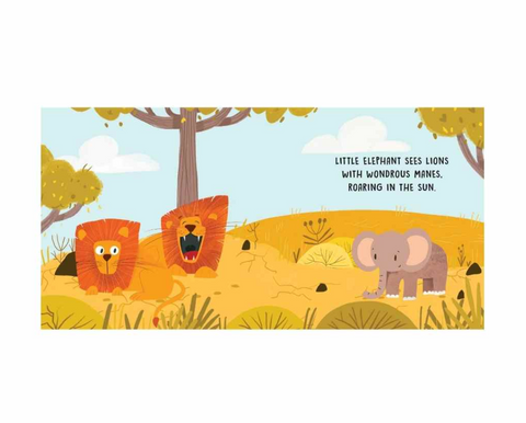 Sweet Sounds Stories - The Savannah- Board Book - Sassi