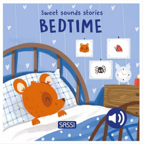 Sweet Sounds Stories - Bedtime - Board Book - Sassi