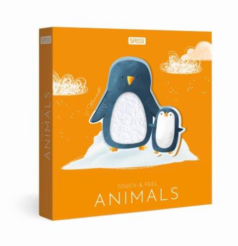 Touch & Feel Animals - Board Book - Sassi