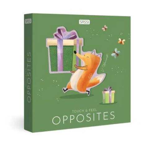 Touch & Feel Opposites - Board Book - Sassi