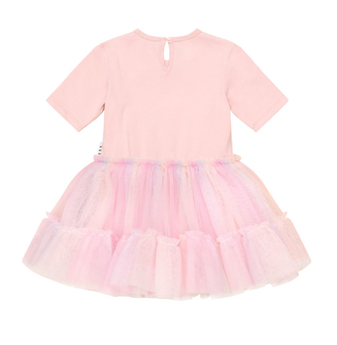 Rainbow Unicorn Ballet Dress - Candy - Huxbaby