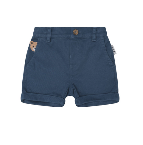 Chino Shorts - Navy - Huxbaby