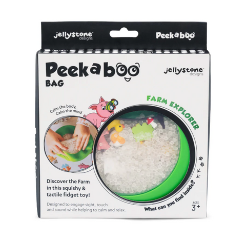 Peekaboo Sensory Bag - Farm - Jellystone