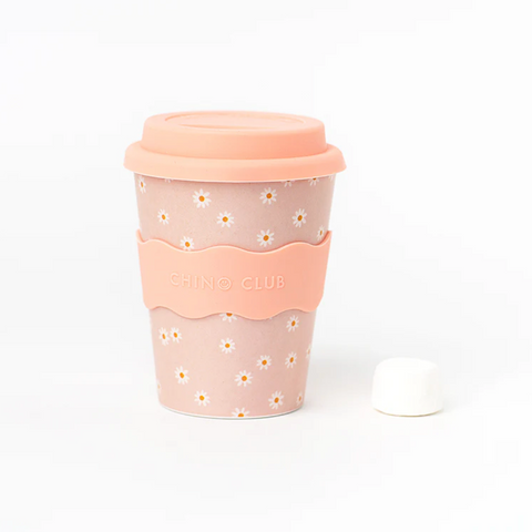 Pink Daisy Adult Keep Cup 12 oz - Chino Club