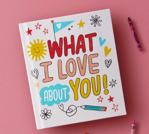 What I Love About You! A Color-Your-Own Recordable Storybook - Hallmark