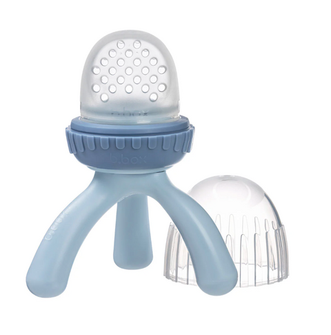 Silicone Fresh Food Feeder - lullaby blue - B Box