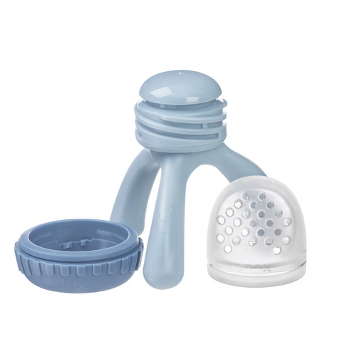 Silicone Fresh Food Feeder - lullaby blue - B Box