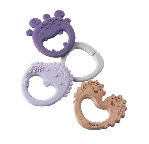 Trio Teether - Peony - B Box