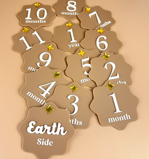 Earth Side Neutral Milestone Disc Set - Luma Light