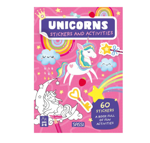 Unicorn Stickers & Activities Book - Sassi