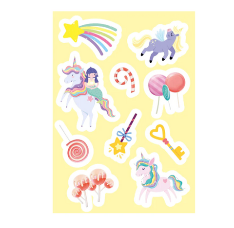 Unicorn Stickers & Activities Book - Sassi