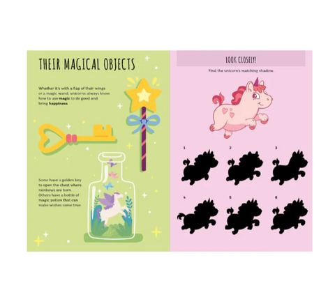 Unicorn Stickers & Activities Book - Sassi