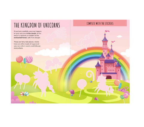 Unicorn Stickers & Activities Book - Sassi