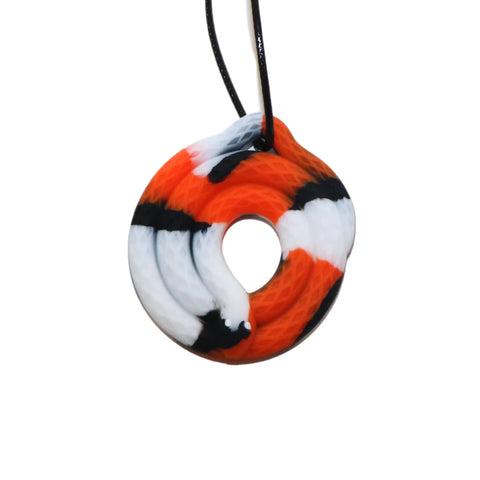 Orange Snake Chew Pendant - Jellystone