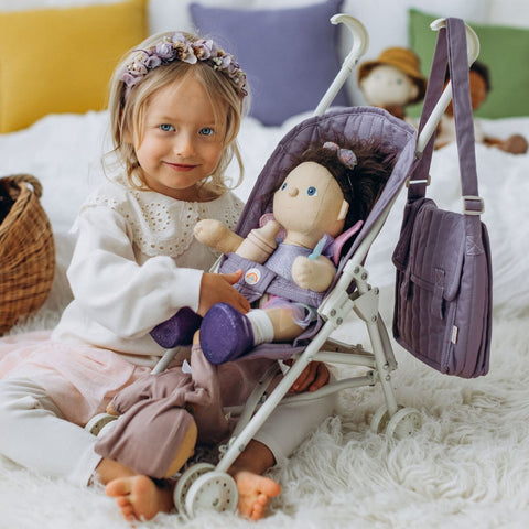 Sollie Stroller - Lavender - Olli Ella