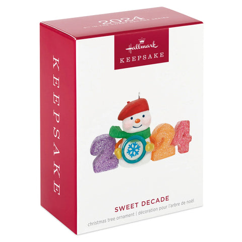 Sweet Decade — 2024 Keepsake Christmas Ornament - Hallmark