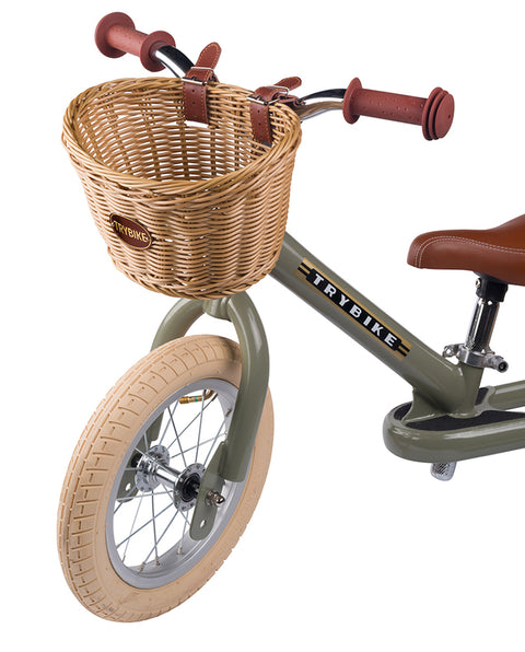 Wicker Handlebar Basket - Trybike