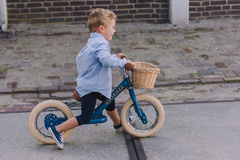 Wicker Handlebar Basket - Trybike